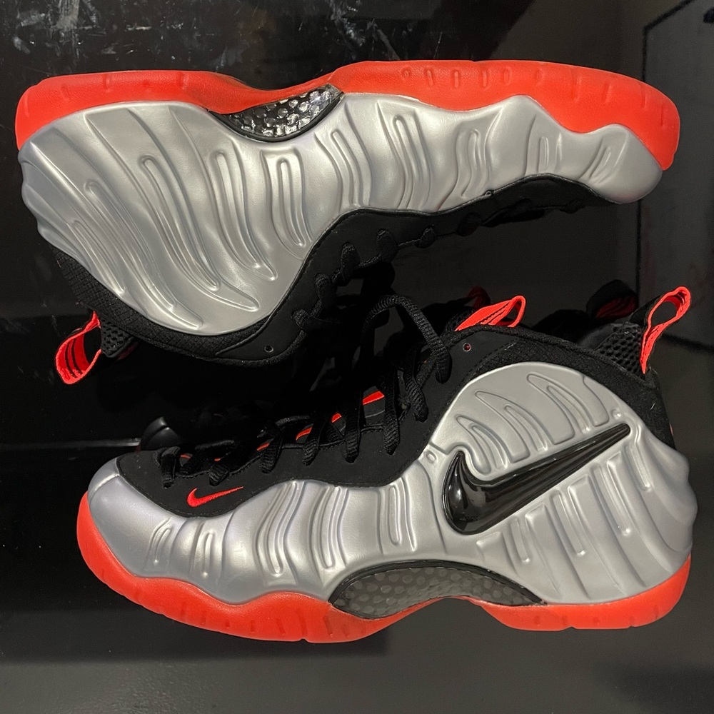 Nike Air Foamposite Pro 2012 Crimson Sliver 624041 016 Men’s Size 9.5